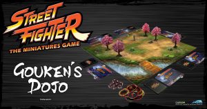 Street Fighter Miniatures Game Gouken's Dojo