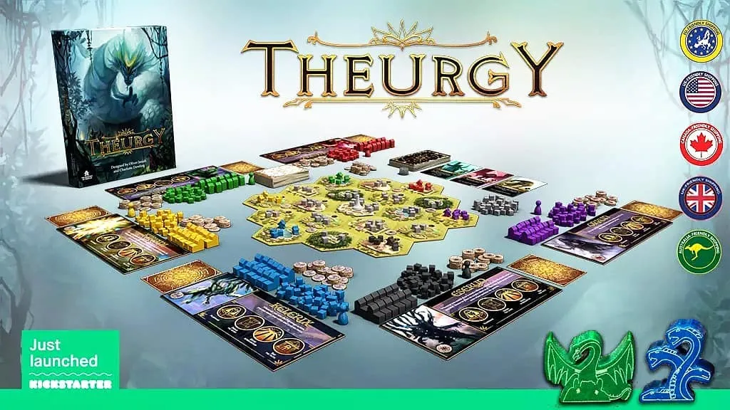 Theurgy Kickstarter juego de mesa