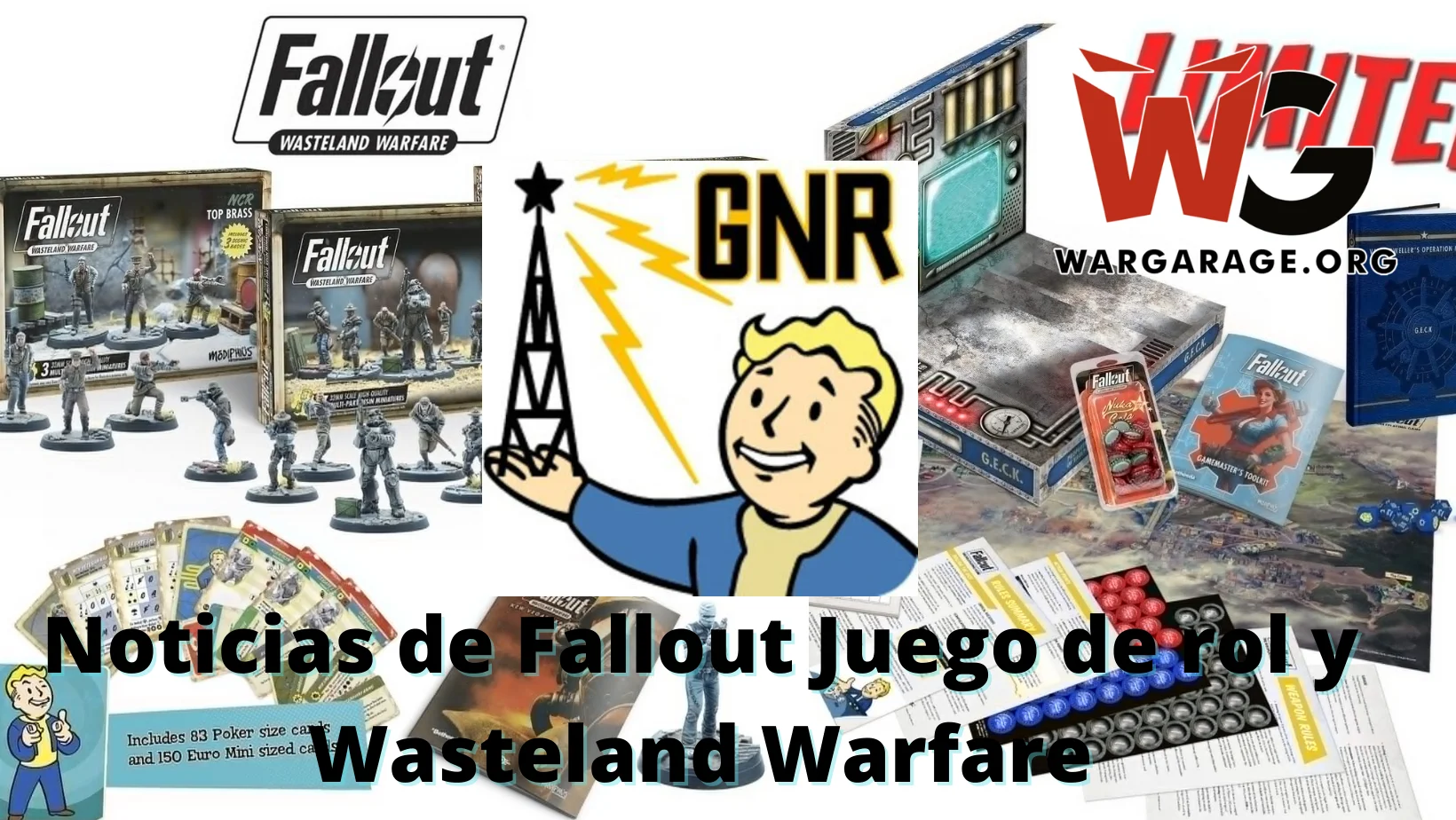 Noticias de Fallout Juego de rol y Wasteland Warfare